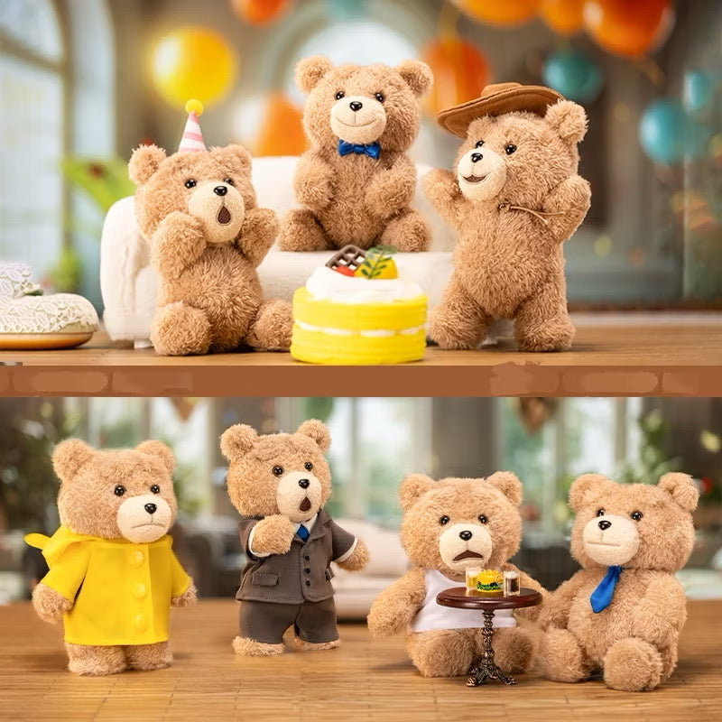TED2 Teddy Bear Action Plush Pendant