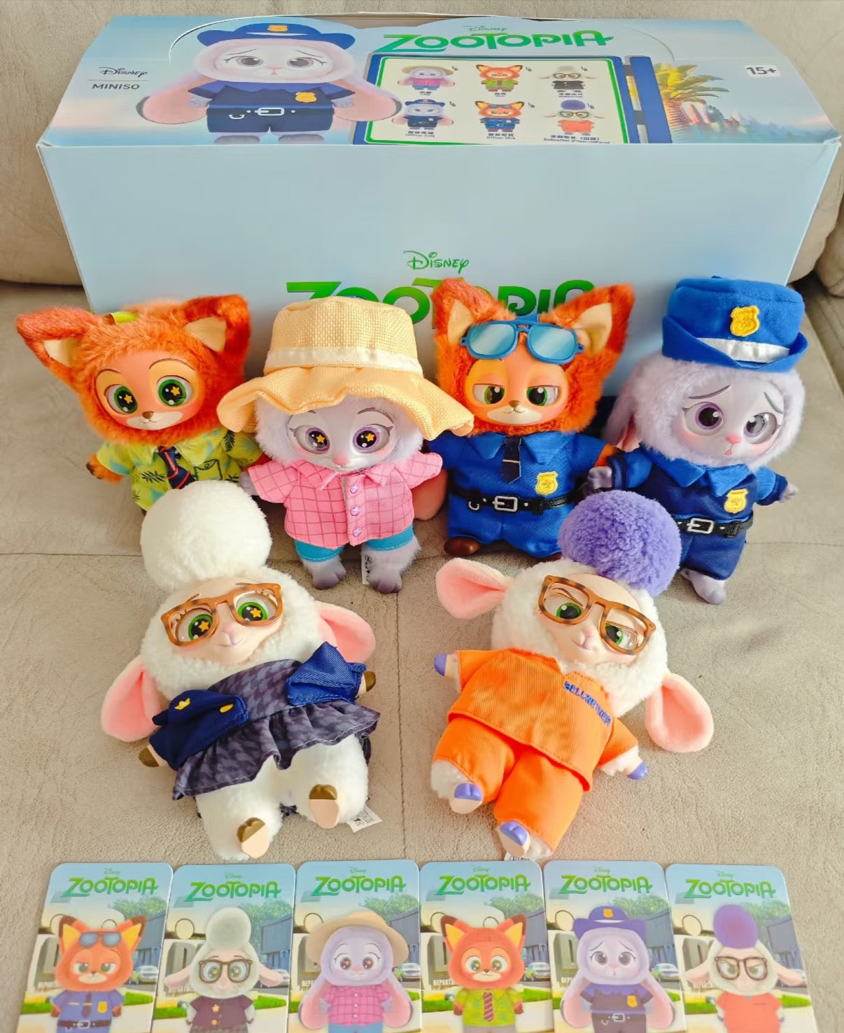 Zootopia Vinyl Plush Blind box