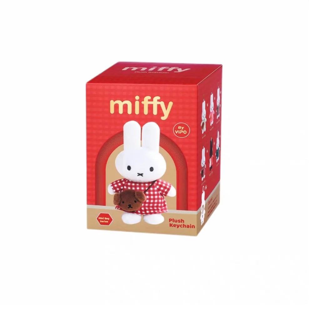 VIPO × Miffy Mini Bag Series Plush Keychain Blind Box