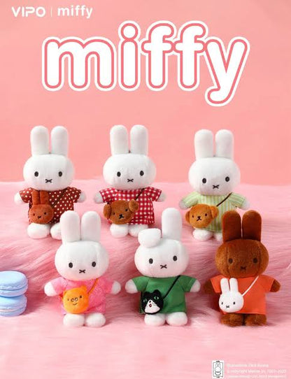 VIPO × Miffy Mini Bag Series Plush Keychain Blind Box