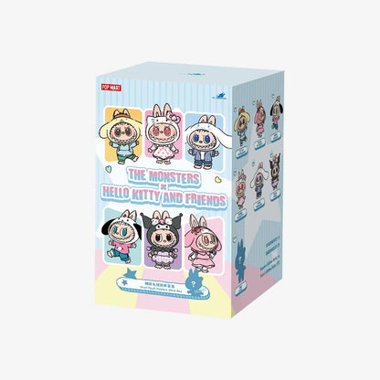 THE M0NSTERS × SANRlO Characters Series-Vinyl Plush Pendant Blind Box