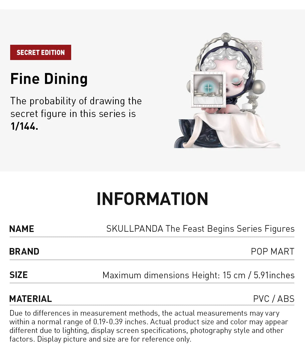 SKULLPANDA - The Feast Begins Series Figures