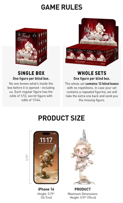 SKULLPANDA - The Feast Begins Series Figures