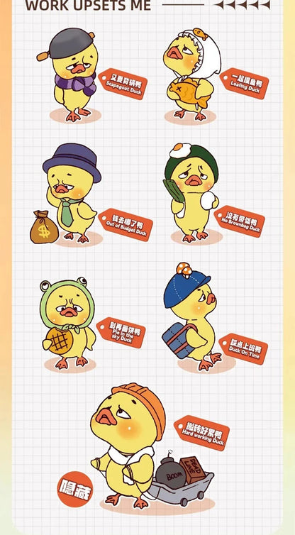 Upset Duck – Work Upsets Me Plush Blind Box