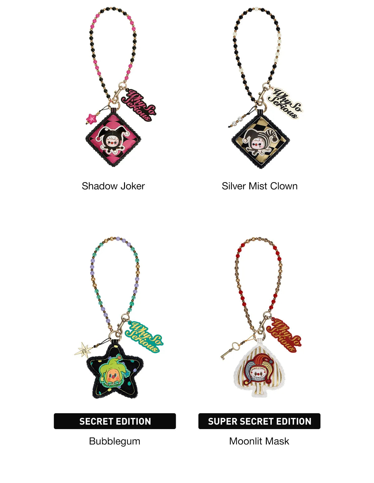 WHY SO SERIOUS Series - Pendant Chain Blind Box