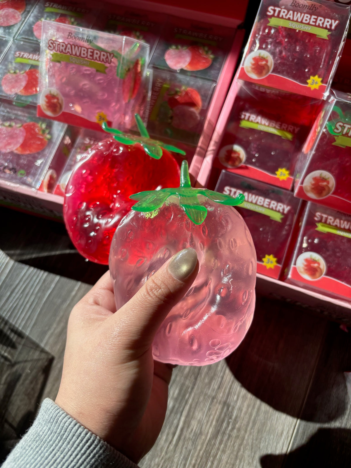 Vaseline Strawberry Squishy