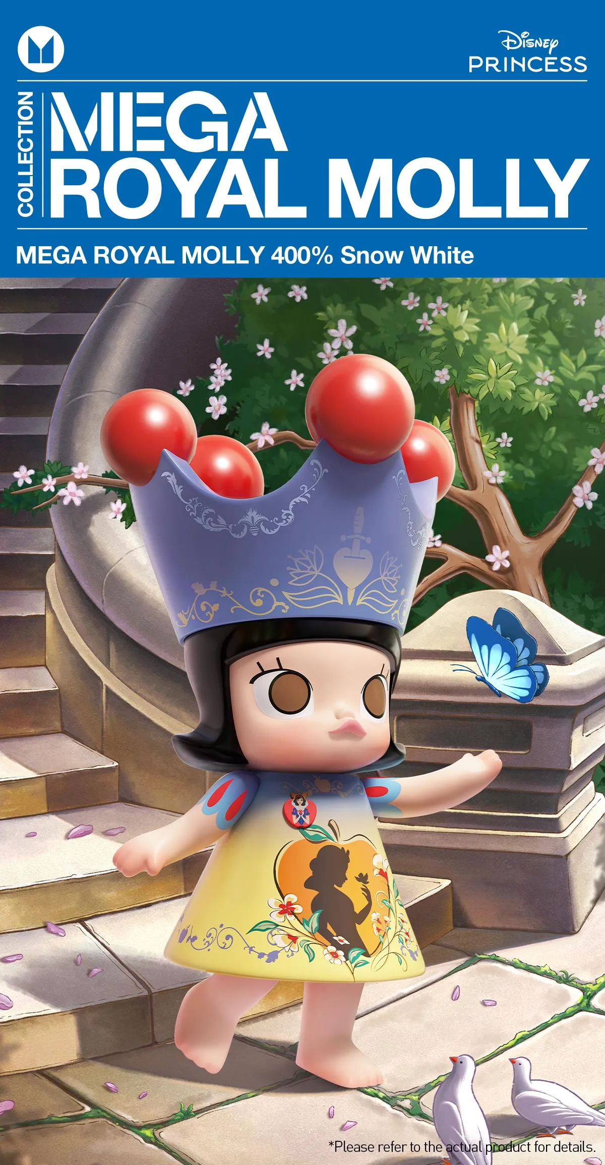 MEGA ROYAL MOLLY 400% Snow White