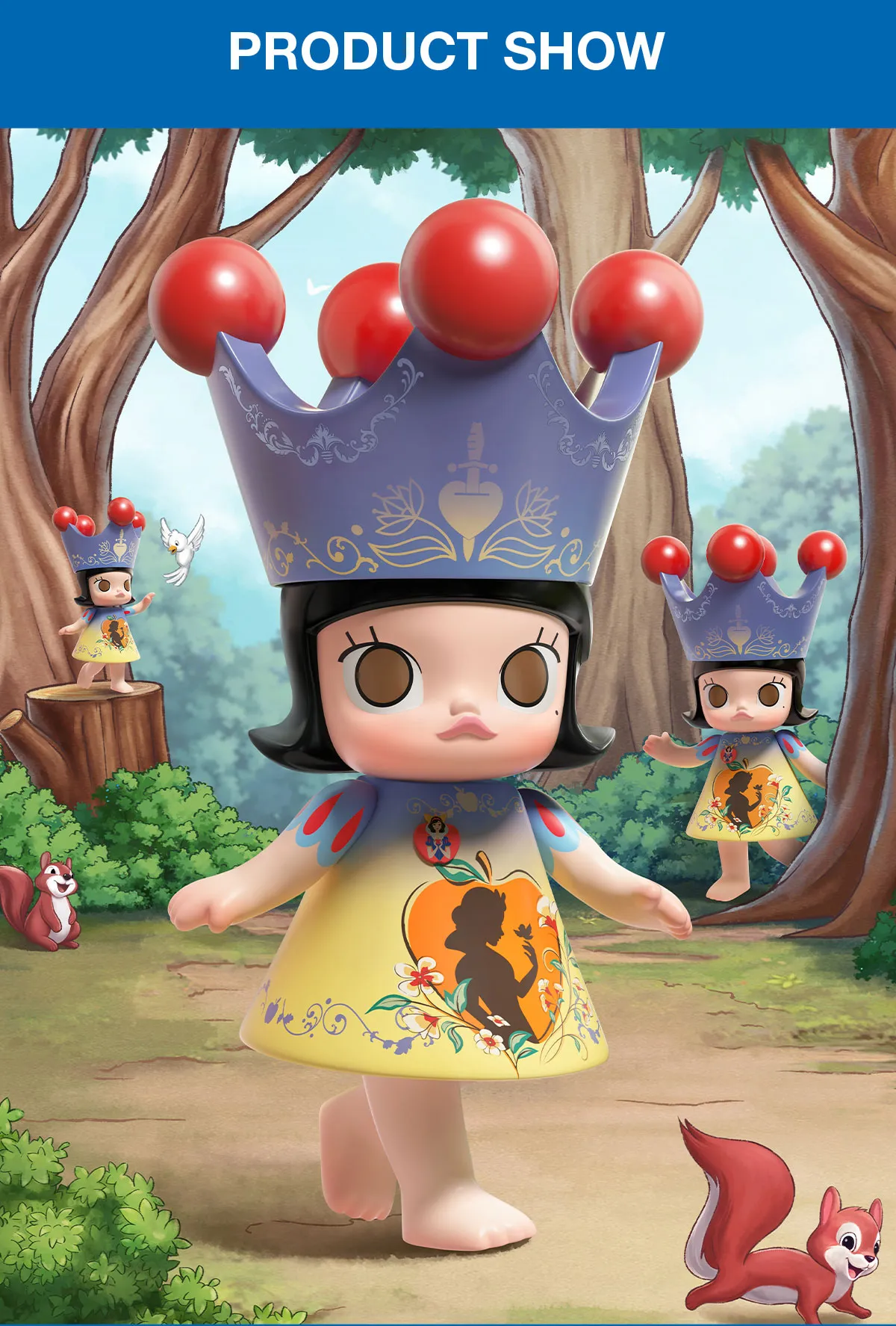 MEGA ROYAL MOLLY 400% Snow White