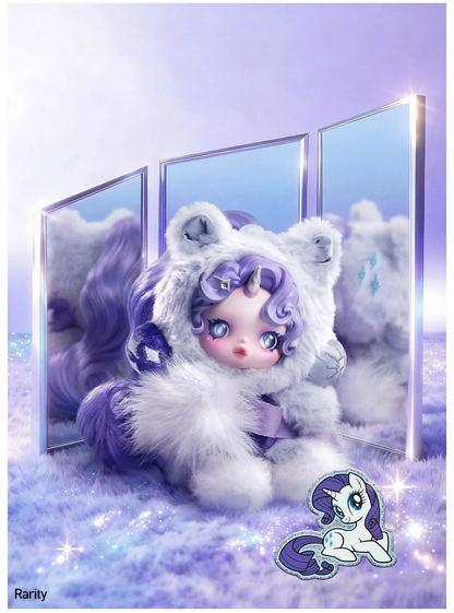 SKULLPANDA × My Little Pony Series Plush Doll Pendant