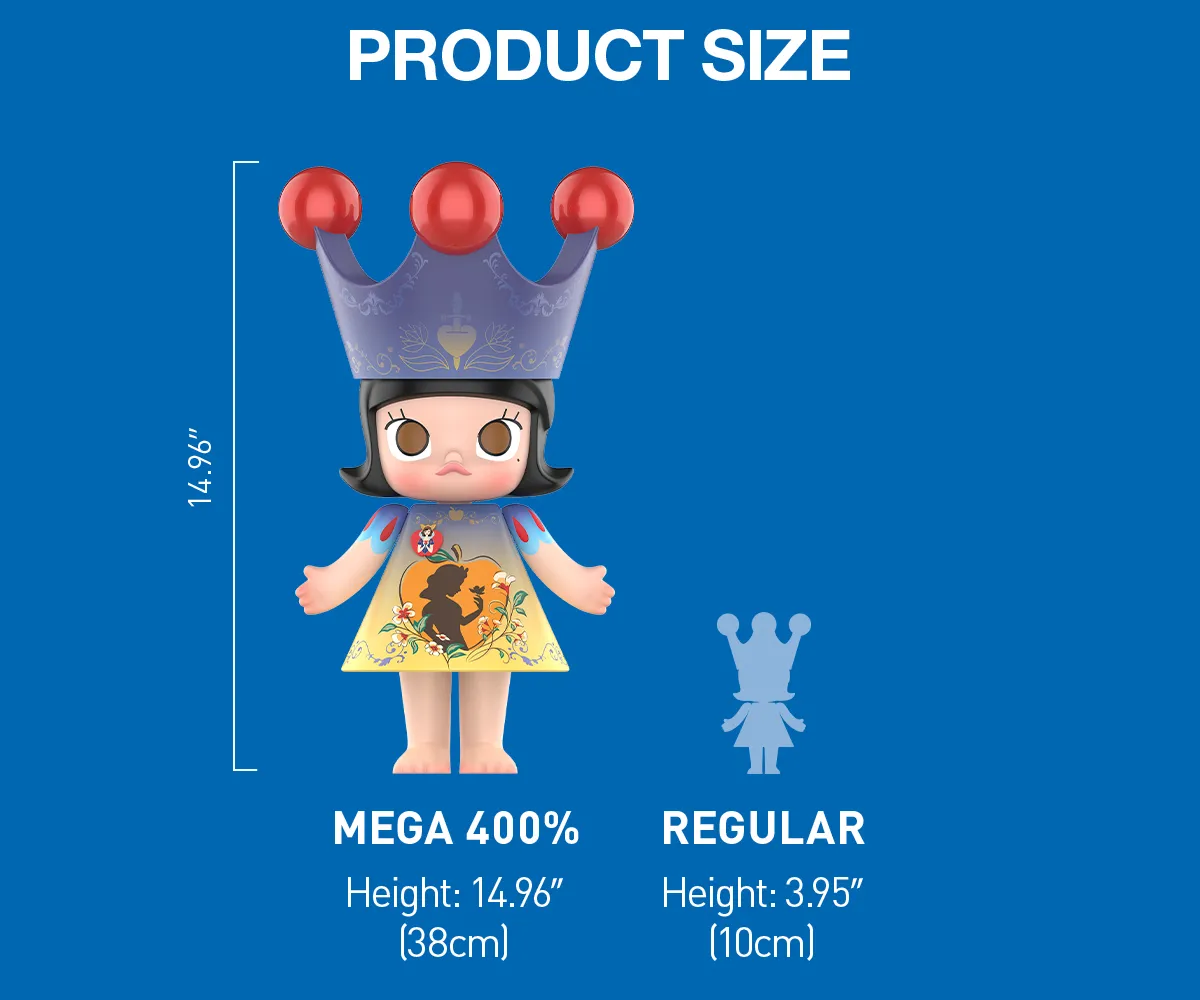 MEGA ROYAL MOLLY 400% Snow White