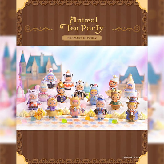P0P MART Pucky Animal Tea Party Series
